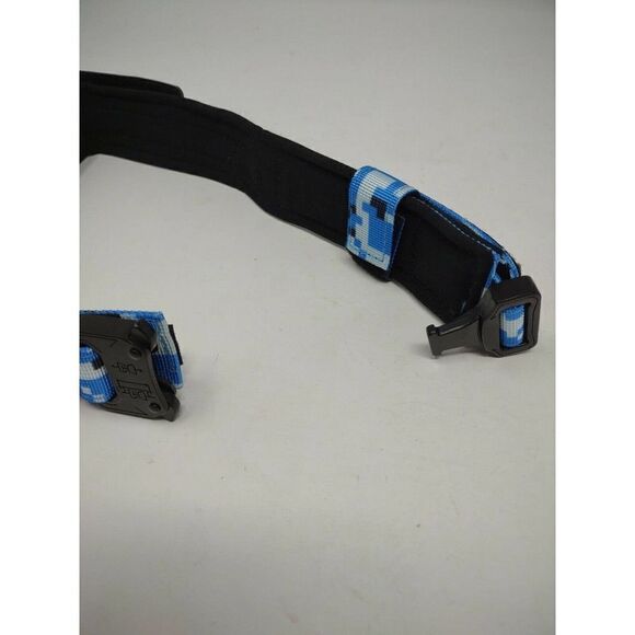Dog Collar Blue Urban Camo With Flag Adjustable with Quick Release Fits 7 inch - Picture 5 of 8